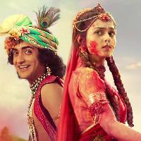 radha krishna serial holi images hd