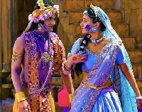 radha krishna serial holi images hd