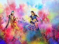 radha krishna serial holi images hd