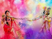 radha krishna serial holi images hd