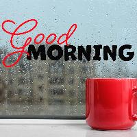 rainy good morning images hd