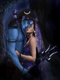 romantic shiva parvati images