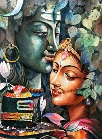 romantic shiva parvati images