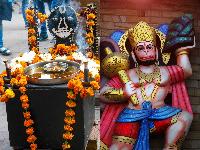 shani dev hanuman ji images