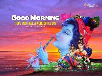 shri krishna good morning image