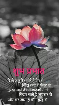 shubh prabhat images in hindi