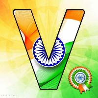 v name tiranga image