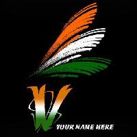 v name tiranga image