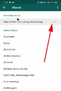 whatsapp about me kya likhe image