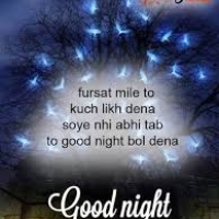 Night Shayari In English
