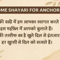 Welcome Shayari For Anchoring In Hindi