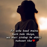 Sad Shayari In Roman English