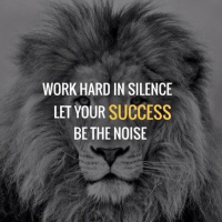 Work Hard In Silence Quotes