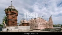 chandaprabhu digambar jain bavan jinalya bhiloda jain mandir