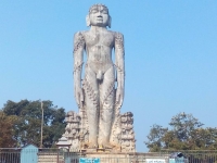 dharmasthala a 39 feet 12 m  gomateshwara idol jain mandir
