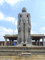 venur a 35 feet 11 m  gomateshwara idol jain mandir