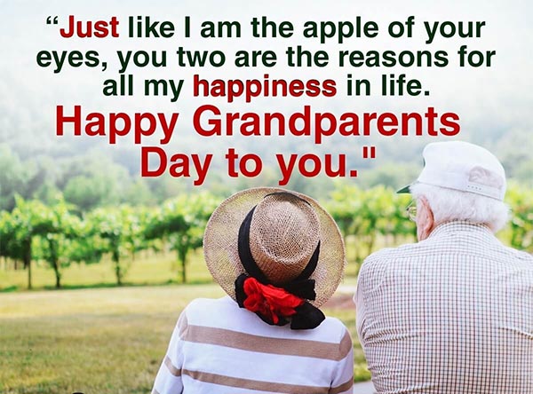 grandparents day greeting card