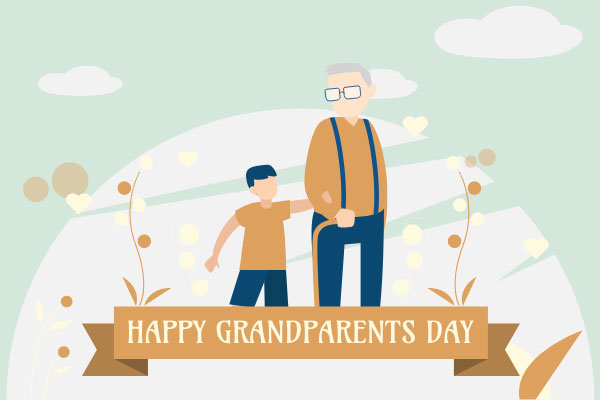 grandparents day greeting card