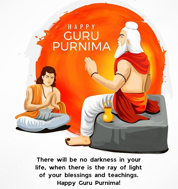 guru purnima greeting card