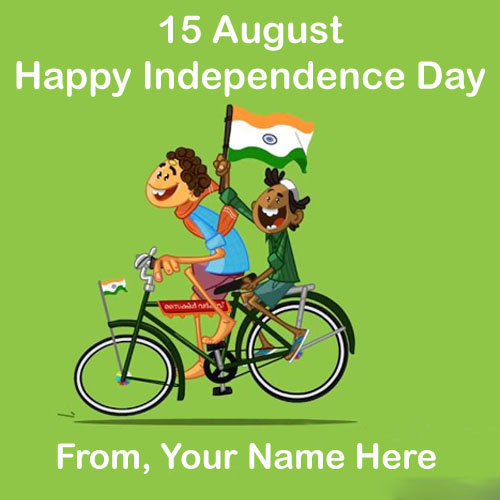 independence day greeting card