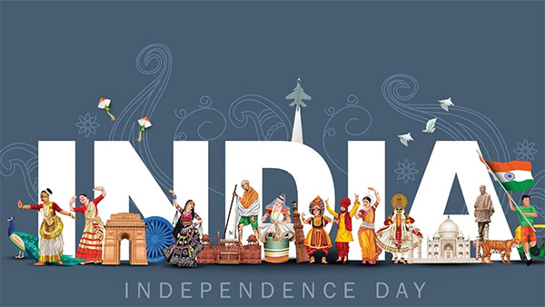 independence day greeting card