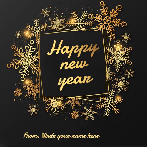 new year greeting card