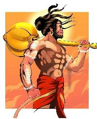 Bodybuilder Hanuman Hd Wallpaper