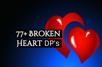 broken heart dp for whatsapp