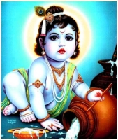 cute krishna dp for whatsapp