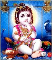 cute krishna dp for whatsapp