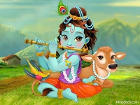 cute krishna dp for whatsapp