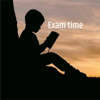 exam time whatsapp dp