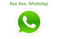 good bye whatsapp dp