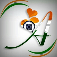 indian flag for whatsapp dp with name