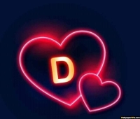 stylish d letter whatsapp dp