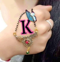 stylish k letter whatsapp dp