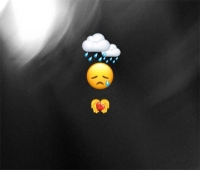 whatsapp sad emoji dp