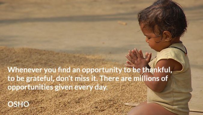 Osho Quotes On Gratitude