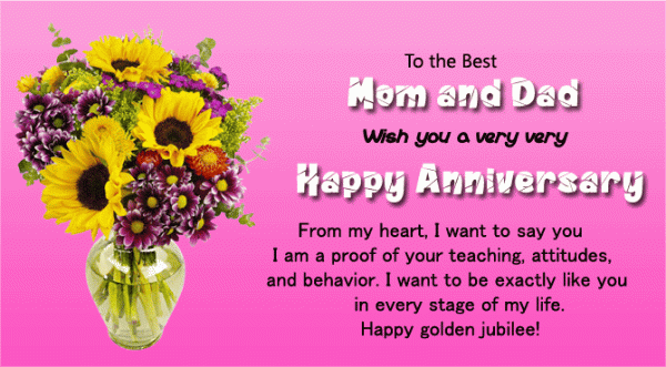 Anniversary Quotes For Parents