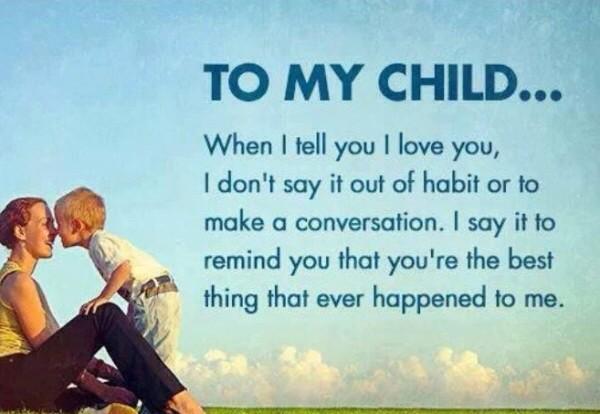 parents love child quotes