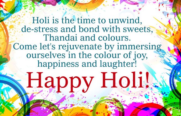 Holi Shayari In English