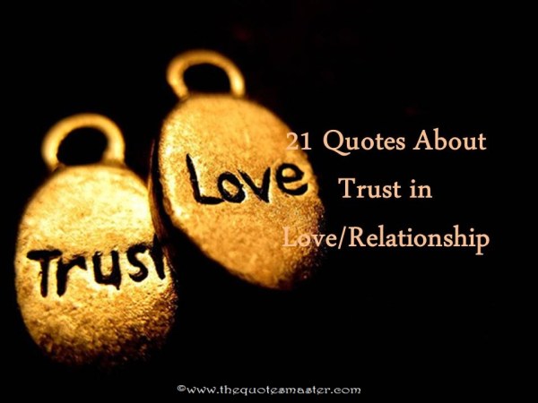 Quotes On Love And Trust