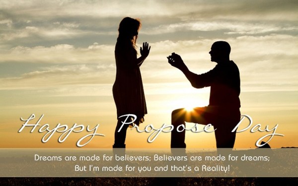 Happy Propose Day 2018