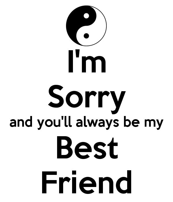 Sorry Quotes For Friend