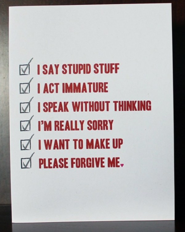 Sorry Quotes