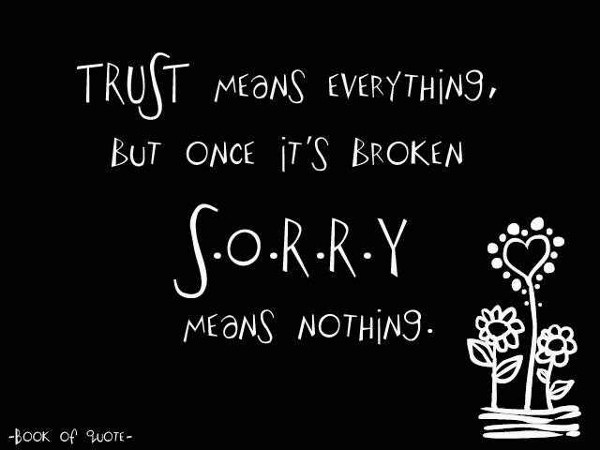 trust broken quotes