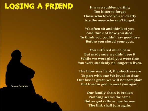 Quotes About Death Of A Friend