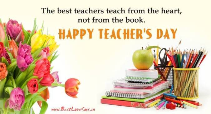 teachers day card